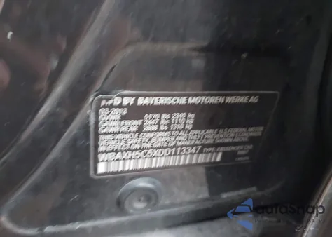 2013 BMW 528I xDrive z USA, uszkodzony, nr VIN WBAXH5C5XDD113347